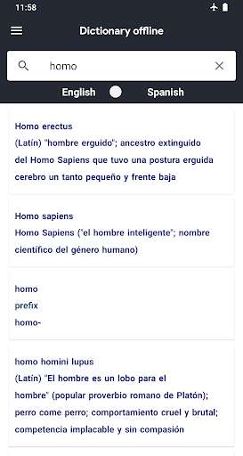 Play APK Dictionary English Spanish offline  and enjoy Dictionary English Spanish offline with UptoPlay com.venox.dictionary_spanish_english