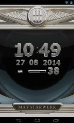 Play Digi Clock Widget Iron Sun 