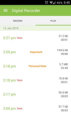 Play APK Digital Recorder MP3  and enjoy Digital Recorder MP3 with UptoPlay com.digitalsolutions.digitalrecorder