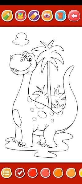 Play Dinosaur Coloring Book 