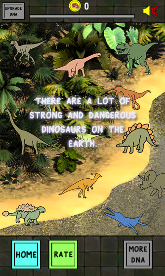 Play APK Dinosaur Evolution  and enjoy Dinosaur Evolution with UptoPlay com.lnwJuTi.DinosaurEvolution