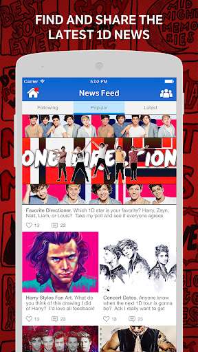 Play APK Directioners Amino for 1D Fans  and enjoy Directioners Amino for 1D Fans with UptoPlay com.narvii.amino.x80