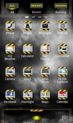 Play DIRT Theme GO Launcher EX 