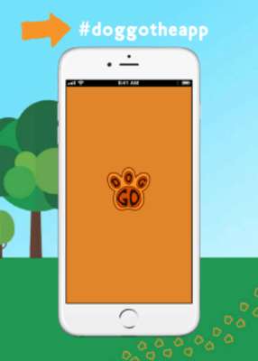 Play Doggo the app for dogs 