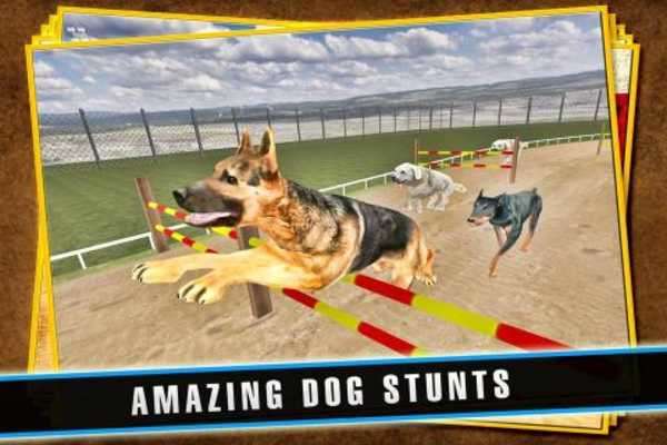 Play Dog Stunt & Training Simulator 