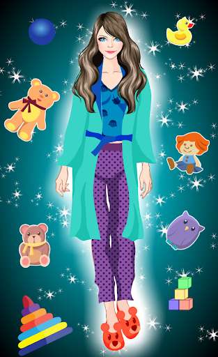 Play APK Doll Dress up and Hair Salon - Pajama Fashion  and enjoy Doll Dress up and Hair Salon - Pajama Fashion with UptoPlay air.fizizi.PrincessDressupandHairSalonPajamaFashion