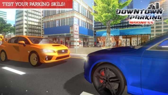 Play Downtown Parking Madness - Car Parking Games 