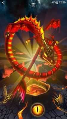 Play Dragon 3D Theme & wallpaper 