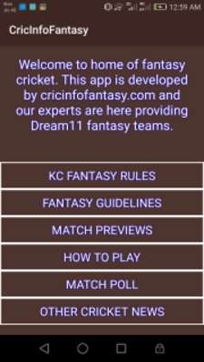 Play Dream11 Pro Fantasy Cricket & Football Tips by KC 
