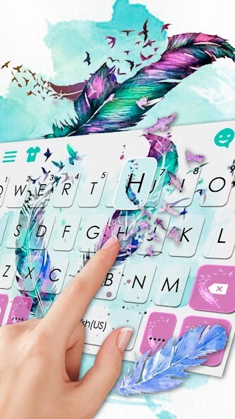 Play APK Dreamy Feathers Keyboard Theme  and enjoy Dreamy Feathers Keyboard Theme with UptoPlay com.ikeyboard.theme.dreamy_feathers