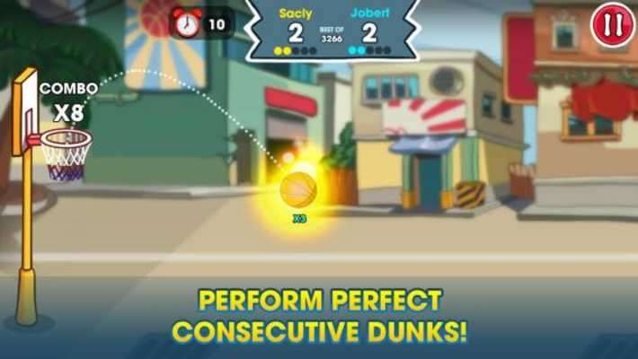 Play Dunk Shoot Basketball 