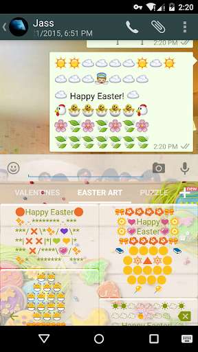 Play APK Easter Art - Emoji Keyboard  and enjoy Easter Art - Emoji Keyboard with UptoPlay com.emojifamily.emoji.keyboard.art.Easter