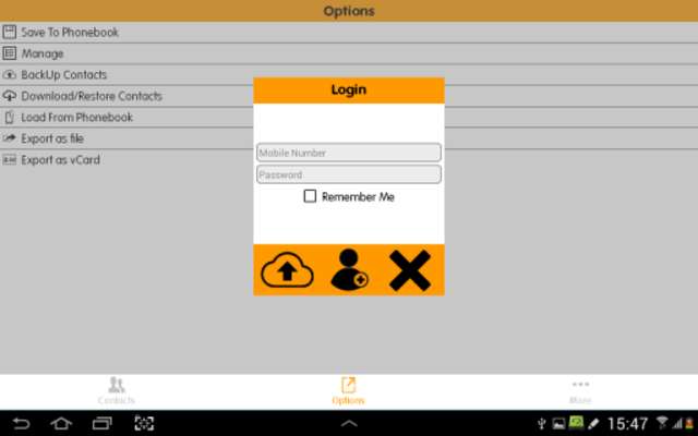 Play eContacts:Phonebook Backup Pro 