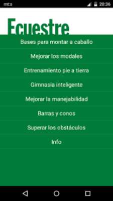 Play Ecuestre. Entrena tu caballo 