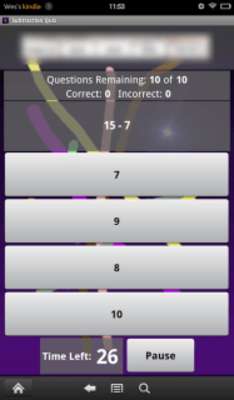 Play Edwin's Math - Subtraction 