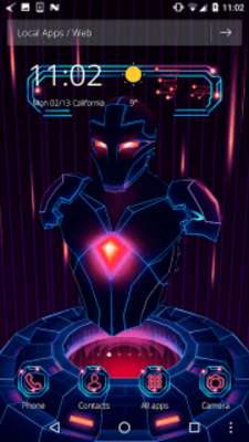 Play Electrical Iron Hero 3D Theme 