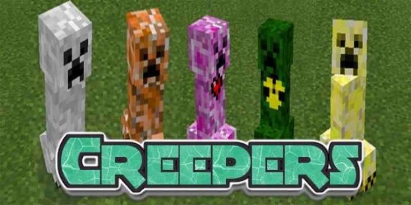 Play Elemental Creepers Mod 