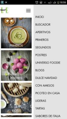 Play ELLE GOURMET recetas comida 