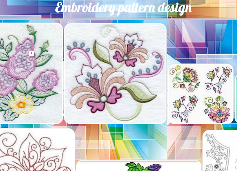 Play Embroidery Pattern Design 