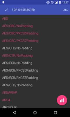 Play Encryption Benchmarking Play Encryption Benchmarking