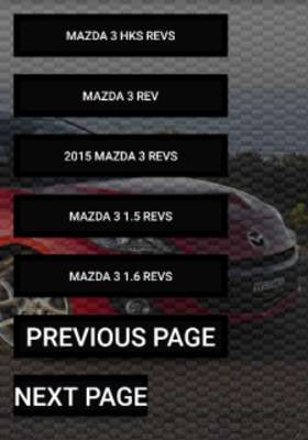 Play Engine sounds of Mazda 3 