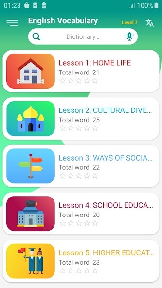 Play English Vocabulary Daily 