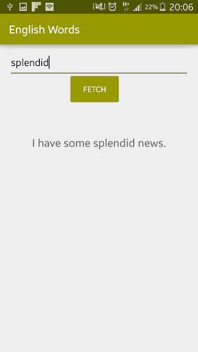 Play APK English Words In A Sentence  and enjoy English Words In A Sentence with UptoPlay com.mobcraft.englishwords
