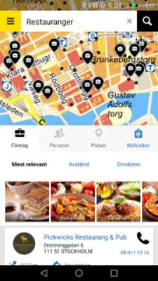 Play Eniro - Search and discover 