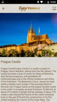 Play Enjoy! Prague Historical Sights & Tour Guide 
