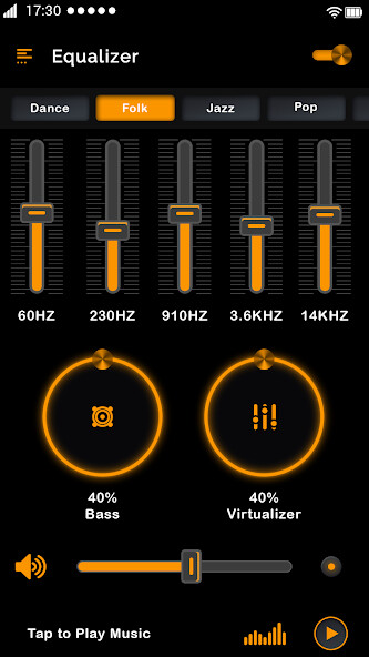 Play Equalizer, Bass Booster & Volume Booster - EQ  and enjoy Equalizer, Bass Booster & Volume Booster - EQ with UptoPlay