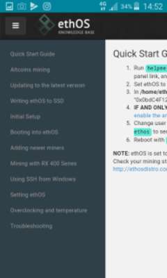 Play ethOS - Linux documentation 