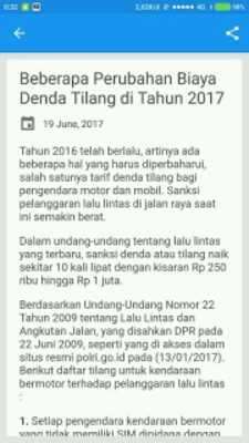 Play E-Tilang (Info Denda Tilang) 
