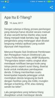 Play E-Tilang (Info Denda Tilang) 