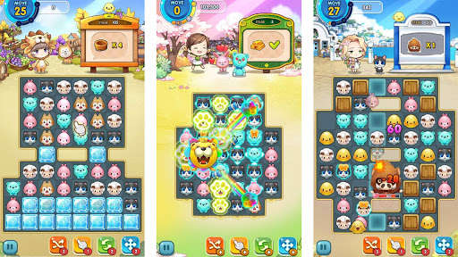 Play Everytown Sweet: Match 3 Puzzle 