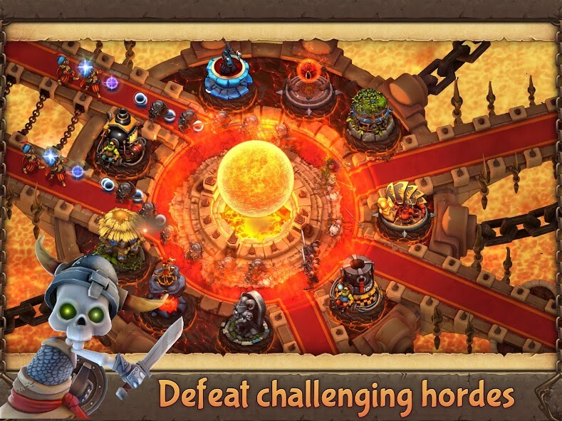Play APK Evil Defenders  and enjoy Evil Defenders with UptoPlay ru.crazypanda.EvilDefendersFree