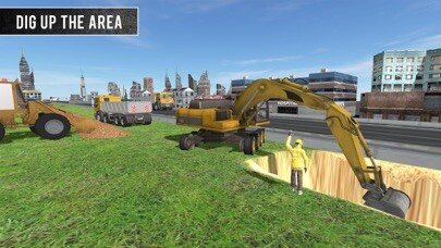 Play Excavator Crane Simulator 3D 