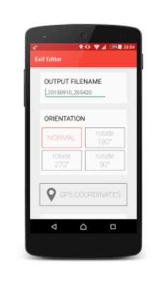 Play EXIF Photo Tag Editor 