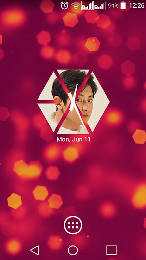 Play Exo Clock Widget 