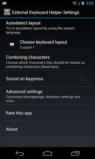 Play APK External Keyboard Helper Demo  and enjoy External Keyboard Helper Demo with UptoPlay com.apedroid.hwkeyboardhelperdemo