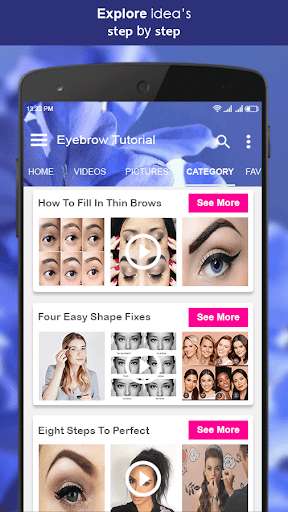 Play APK Eyebrow Tutorial  and enjoy Eyebrow Tutorial with UptoPlay com.pratama.tutorialalis