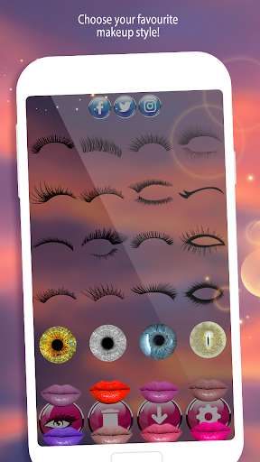 Play APK Eyelashes Photo Editor - Face Beauty Makeup  and enjoy Eyelashes Photo Editor - Face Beauty Makeup with UptoPlay com.LittleOasis.EyelashesPhotoEditor.FaceBeautyMakeup