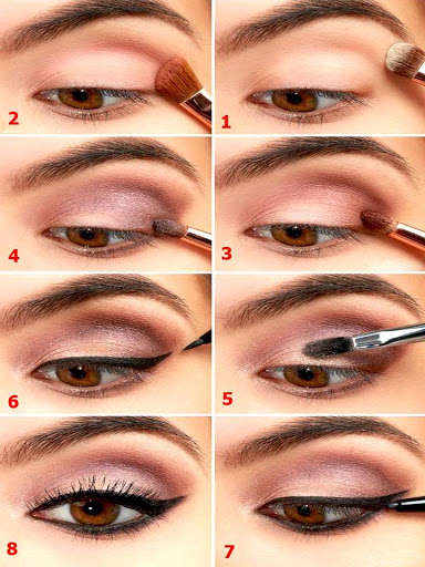 Play Eyes MakeUp Step by Step 