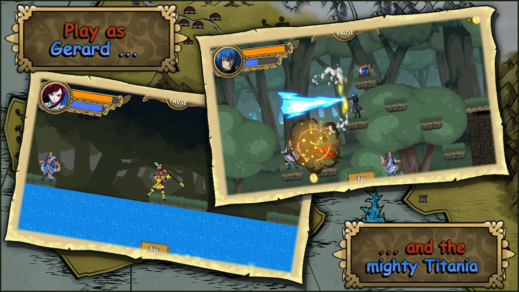 Play APK Fairy Light Adventure  and enjoy Fairy Light Adventure with UptoPlay com.MistakeGameStudio.FairyTaiAnimeHeroes