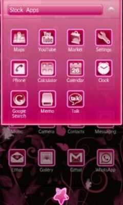 Play Fairy Pink Go Launcher EX Play Fairy Pink Go Launcher EX