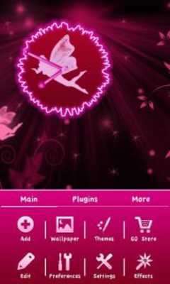 Play Fairy Pink Go Launcher EX Play Fairy Pink Go Launcher EX