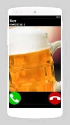 Play fake call beer 