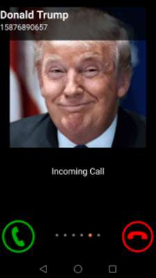 Play Fake Call Donald Trump 