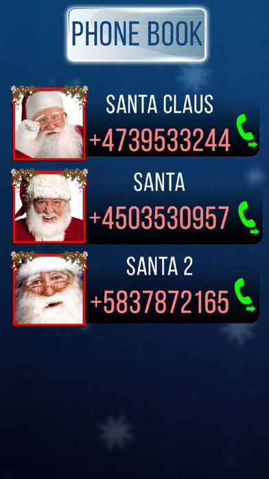 Play Fake Call Santa 