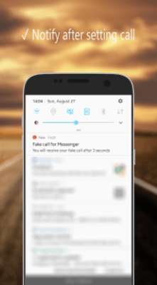 Play Fake - Fake call for Messenger 