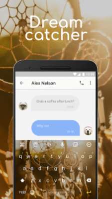Play Fantasy Dreamcatcher Keyboard Theme for Android 